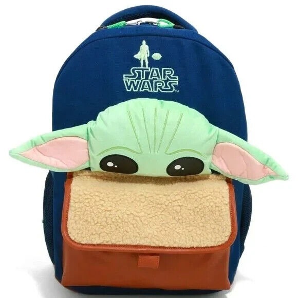 Disney Star Wars Mandalorian Child‎ Plush Backpack - Picture 1 of 4
